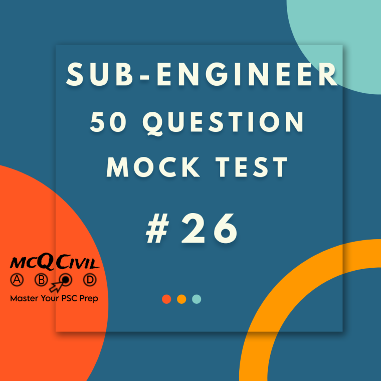 sub engineer mock test