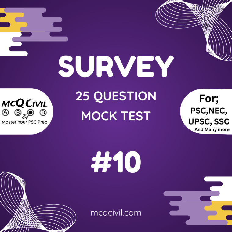 survey mock test