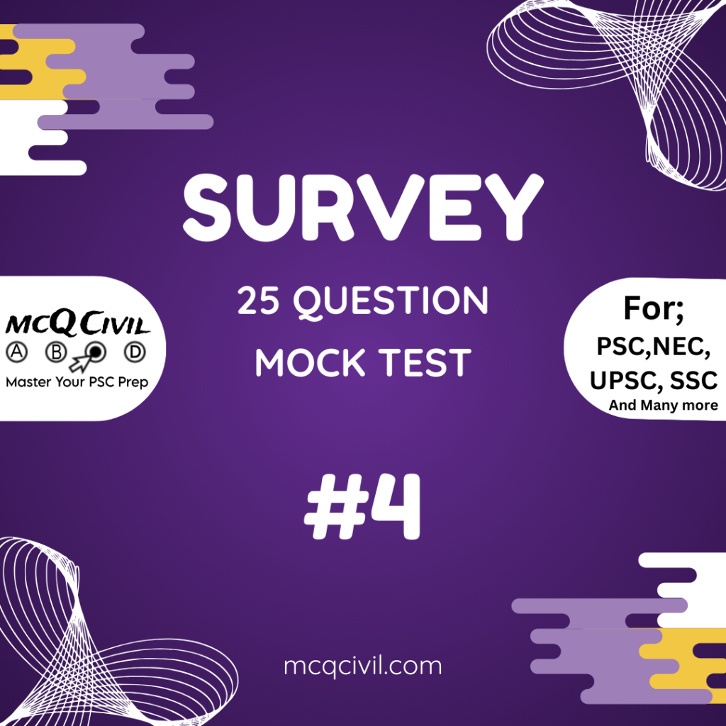 survey mcq