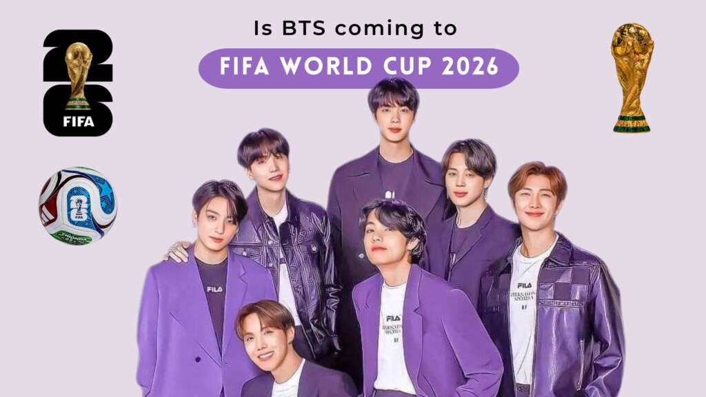 Is BTS coming to FIFA World Cup 2026