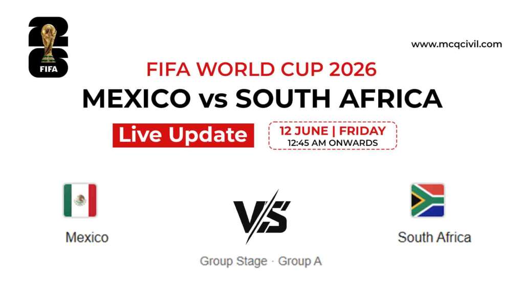 Mexico vs South Africa Live Score